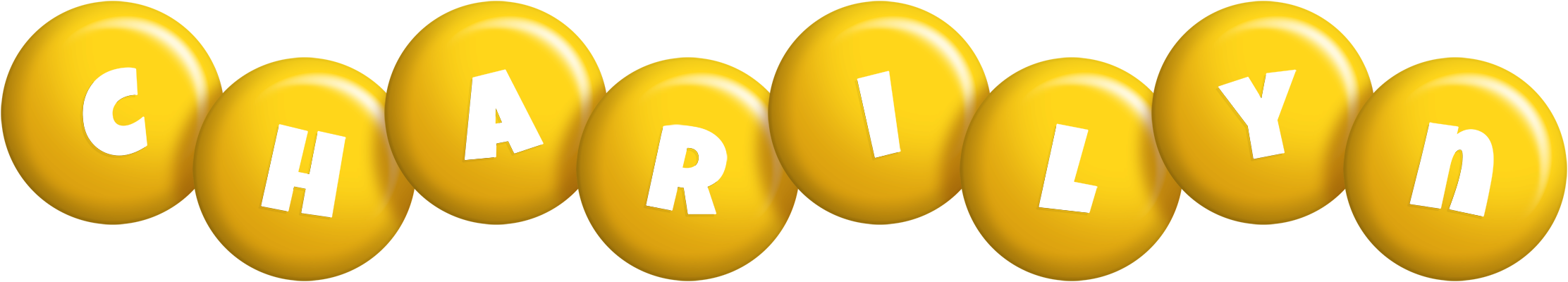 Charilyn candy-yellow logo