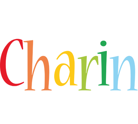 Charin birthday logo