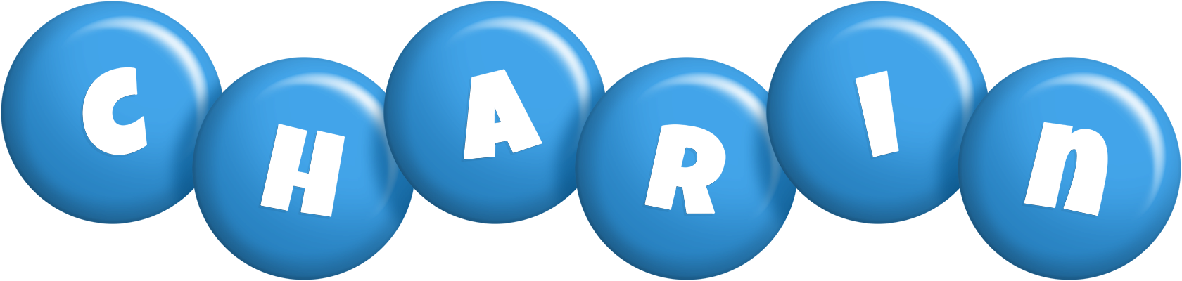 Charin candy-blue logo