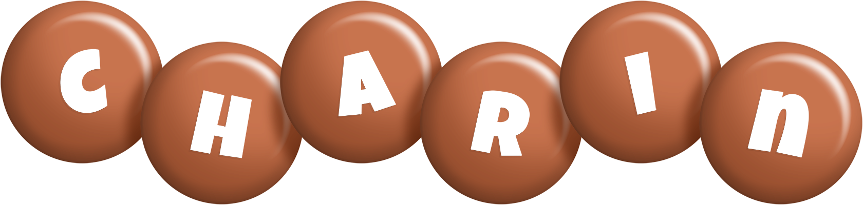 Charin candy-brown logo