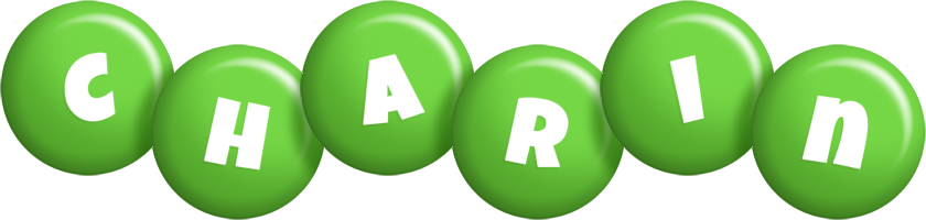 Charin candy-green logo