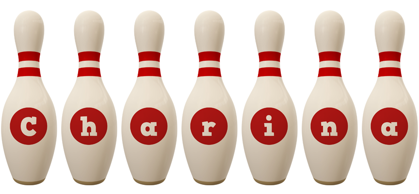 Charina bowling-pin logo