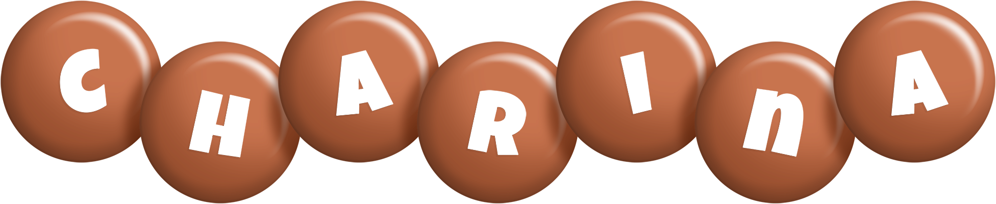 Charina candy-brown logo