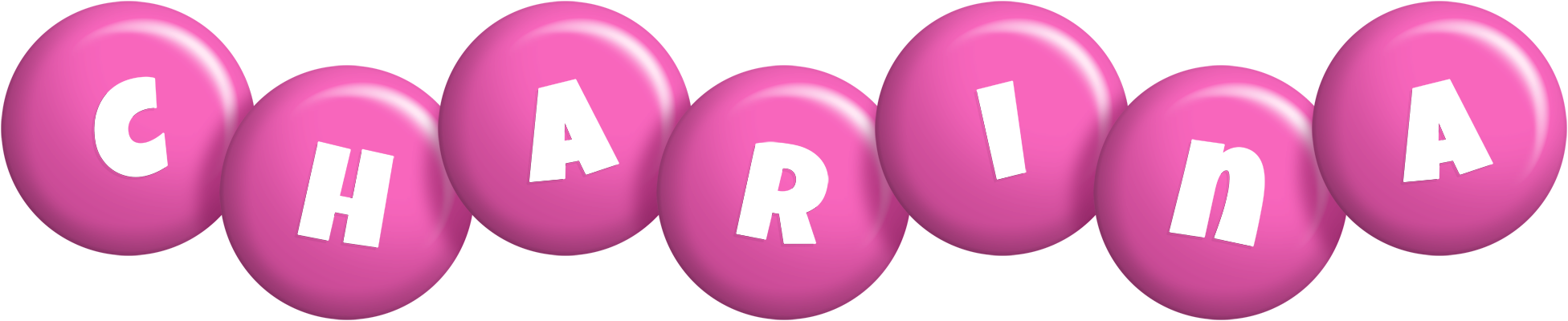 Charina candy-pink logo