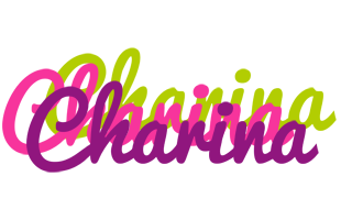 Charina flowers logo