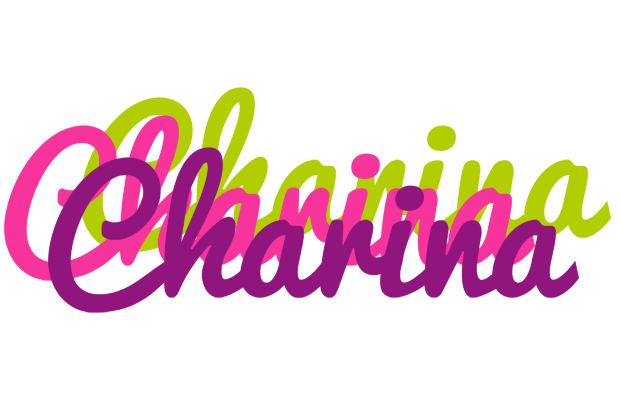 Charina flowers logo