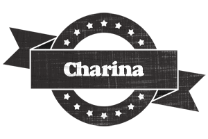Charina grunge logo
