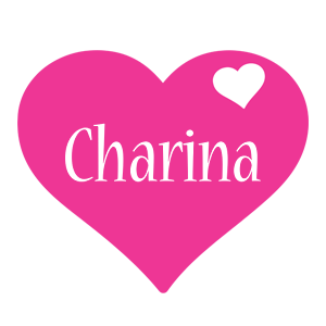 Charina love-heart logo