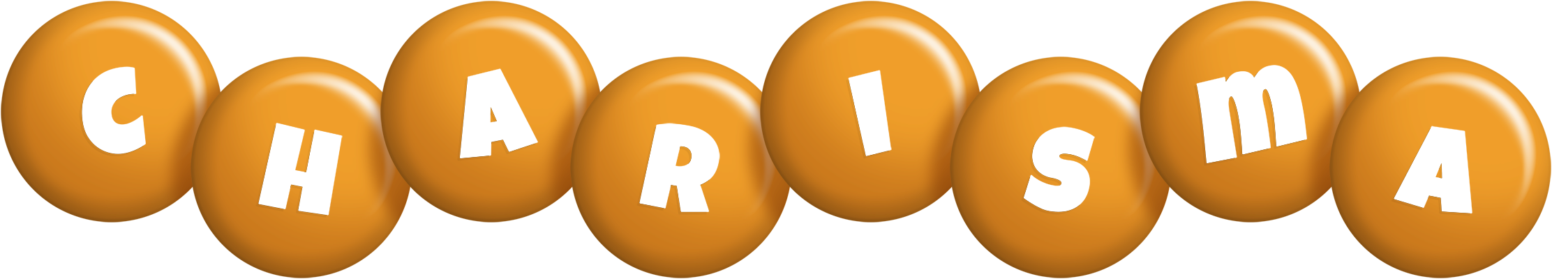 Charisma candy-orange logo