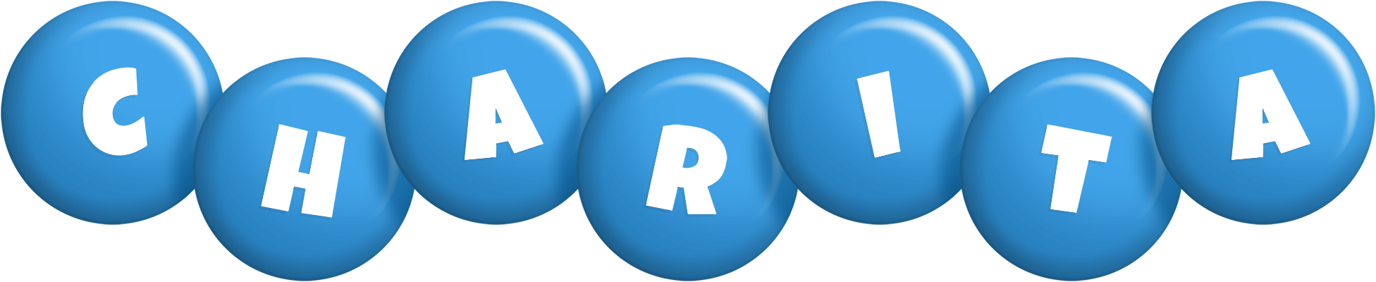 Charita candy-blue logo