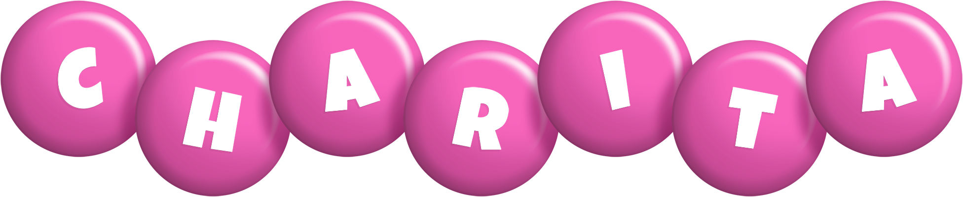 Charita candy-pink logo