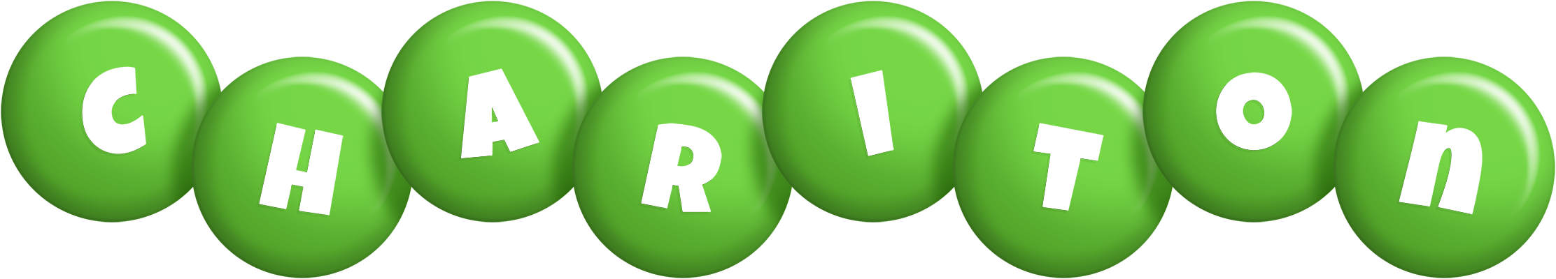 Chariton candy-green logo