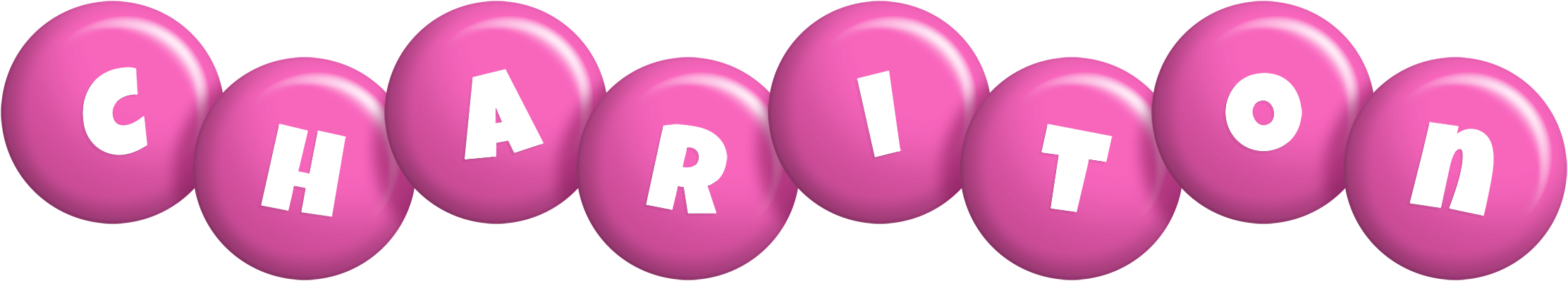 Chariton candy-pink logo