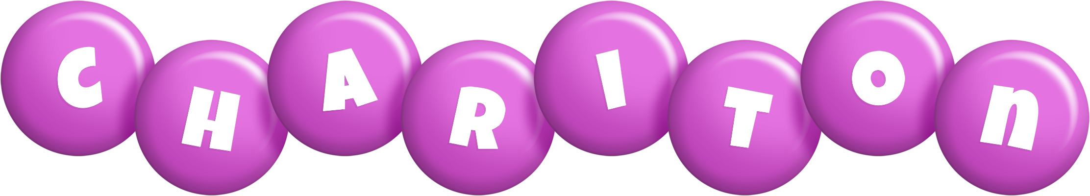 Chariton candy-purple logo