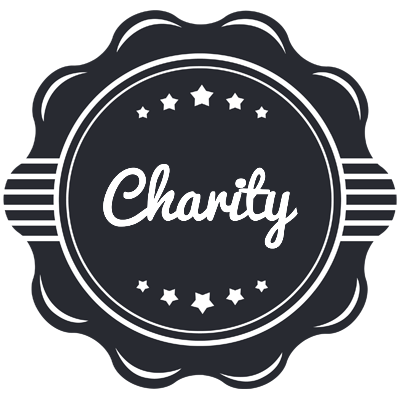 Charity badge logo