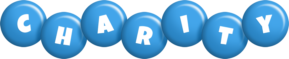 Charity candy-blue logo