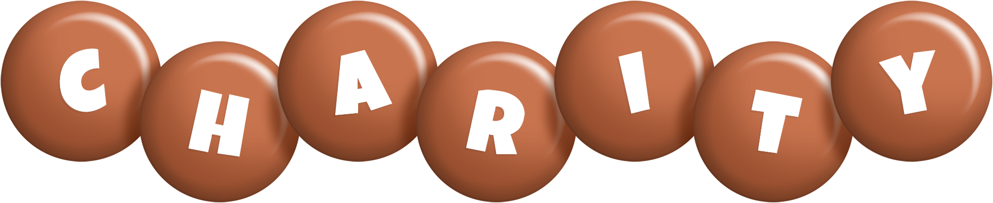 Charity candy-brown logo