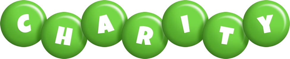 Charity candy-green logo