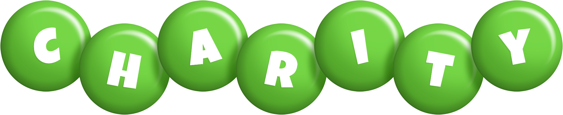 Charity candy-green logo
