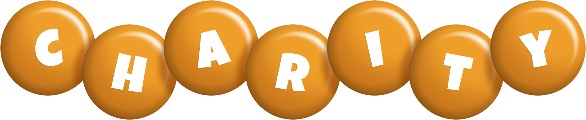 Charity candy-orange logo