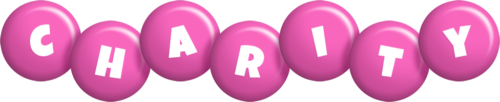 Charity candy-pink logo