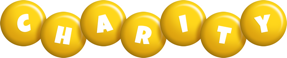 Charity candy-yellow logo