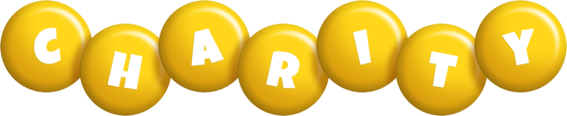 Charity candy-yellow logo