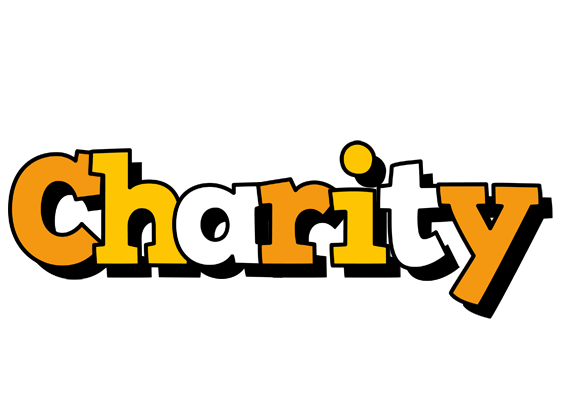 Charity cartoon logo