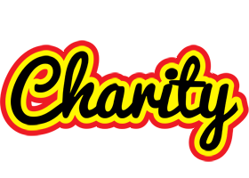 Charity flaming logo