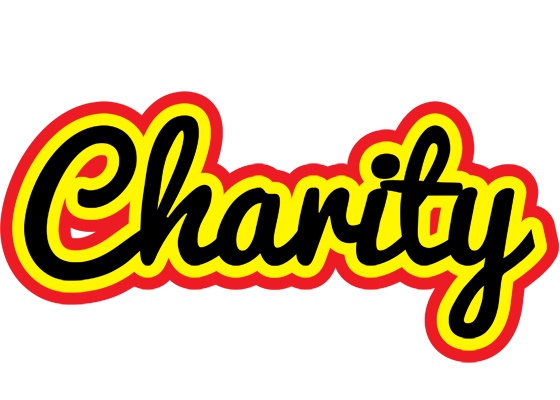 Charity flaming logo