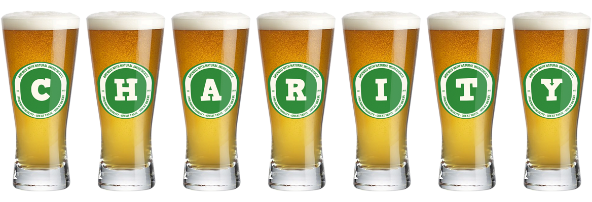 Charity lager logo