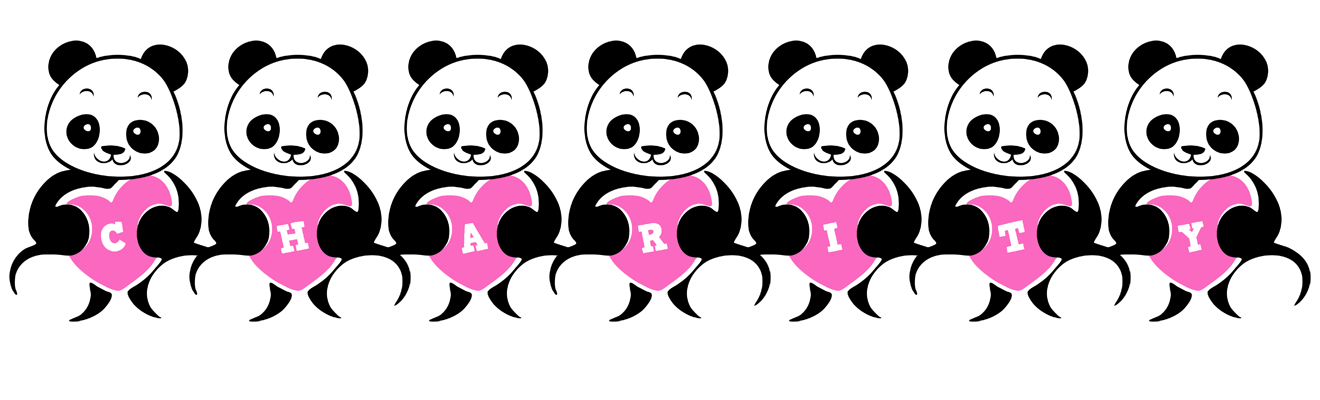 Charity love-panda logo
