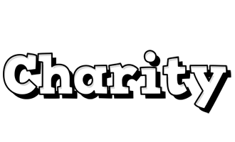 Charity snowing logo