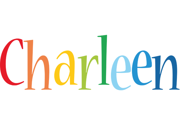 Charleen birthday logo