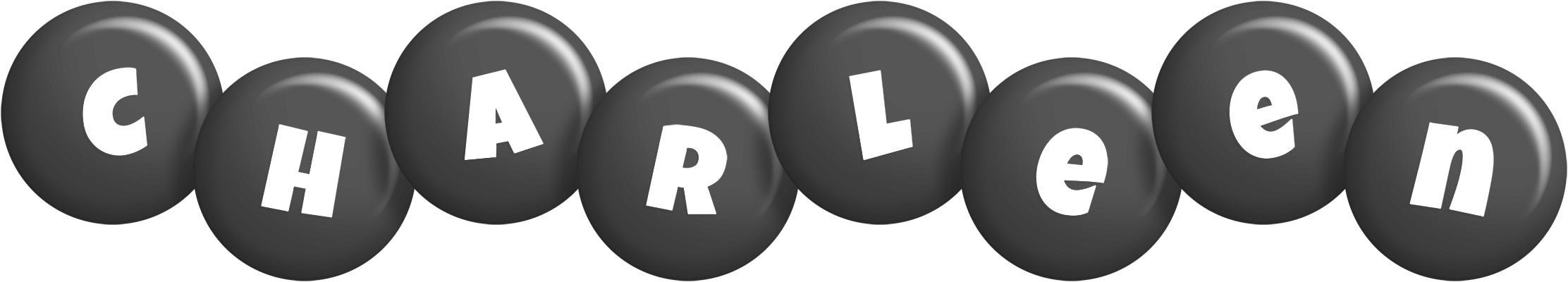 Charleen candy-black logo