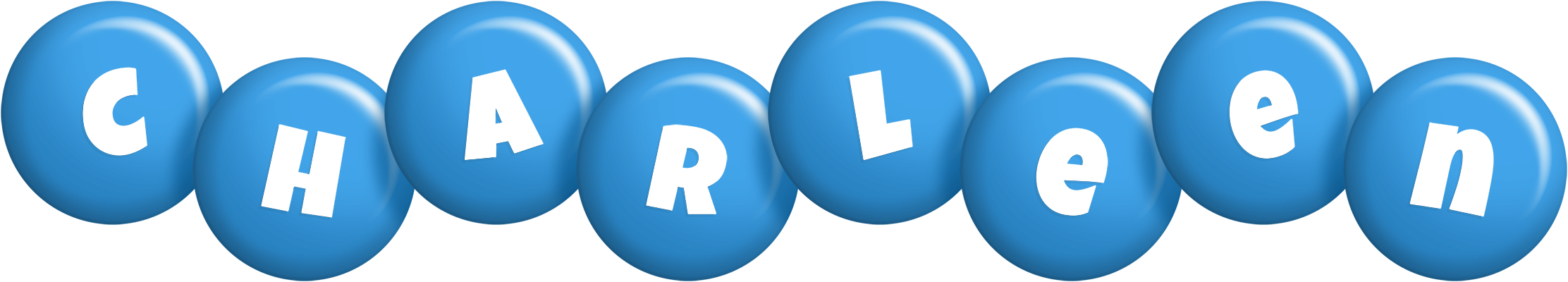 Charleen candy-blue logo