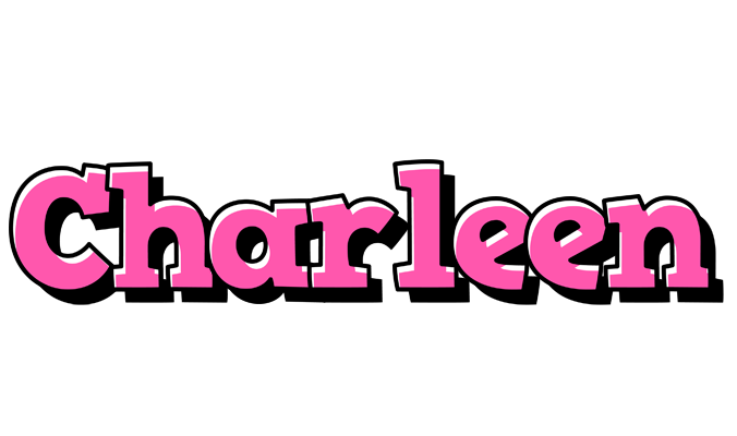 Charleen girlish logo