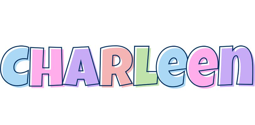 Charleen pastel logo