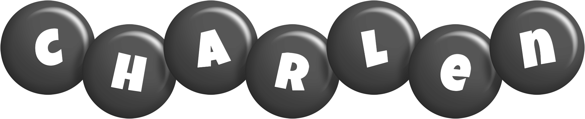 Charlen candy-black logo