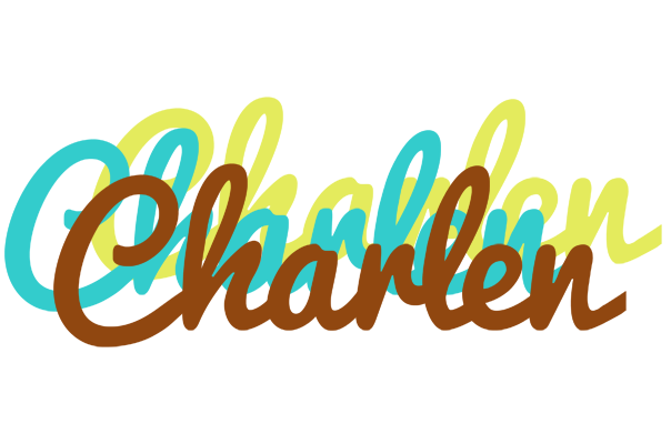 Charlen cupcake logo