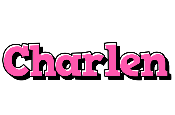Charlen girlish logo