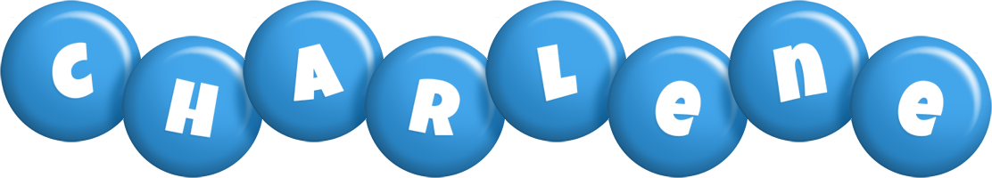 Charlene candy-blue logo