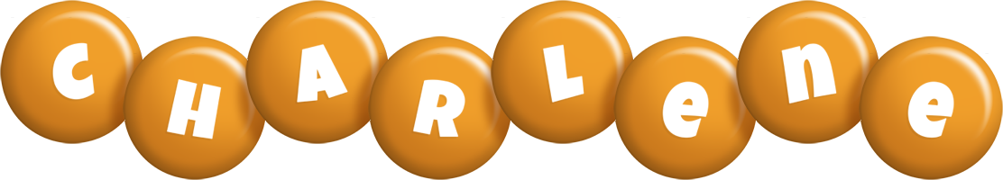 Charlene candy-orange logo