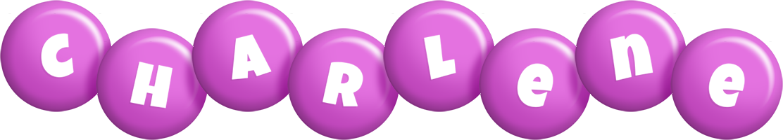 Charlene candy-purple logo