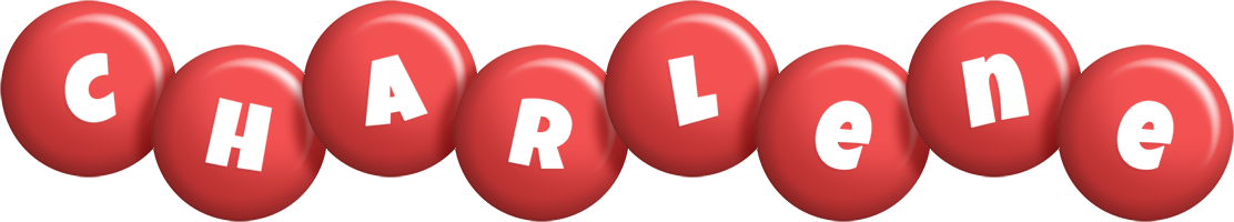 Charlene candy-red logo