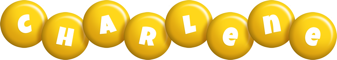 Charlene candy-yellow logo