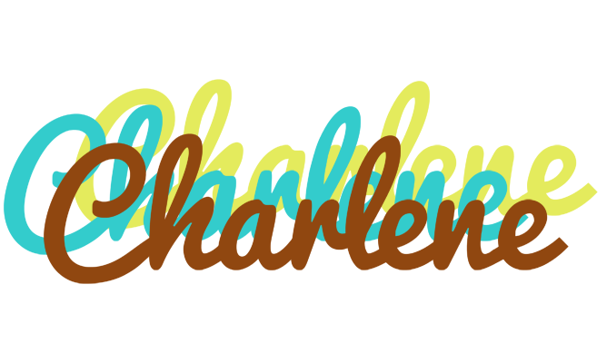 Charlene cupcake logo