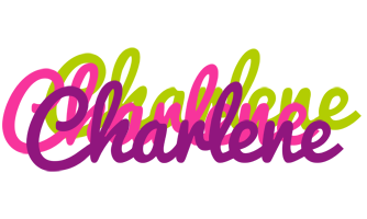 Charlene flowers logo