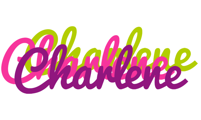 Charlene flowers logo