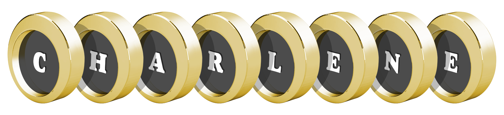 Charlene gold logo
